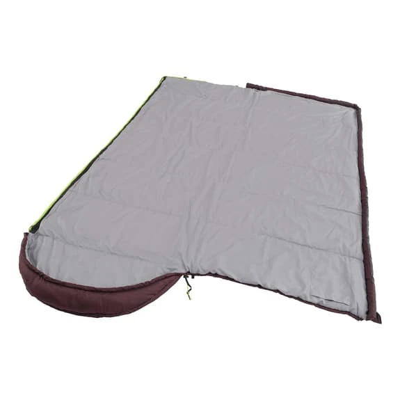 Sacco A Pelo Outwell Campion Lux -1C Granata 3 Sacco A Pelo Outwell Campion Lux -1C Granata - immagine 3