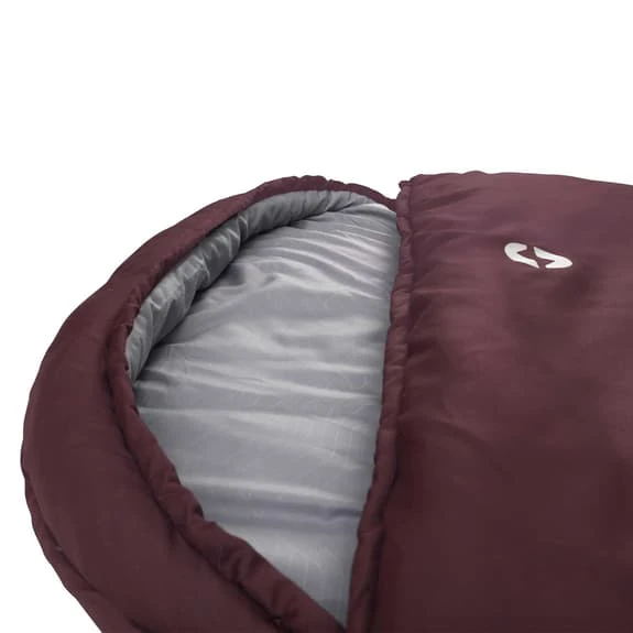 Sacco A Pelo Outwell Campion Lux -1C Granata 4 Sacco A Pelo Outwell Campion Lux -1C Granata - immagine 4