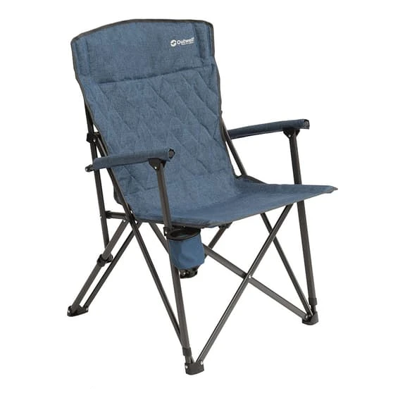 Sedia Pieghevole Outwell Derwent Blu Nero 1 Sedia Pieghevole Outwell Derwent Blu Nero