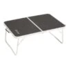 Tavolo Ausiliario Pieghevole Outwell Heyfield Low Nero Alluminio