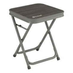 Sgabello Pieghevole Multifunzione Outwell Redwood Grigio