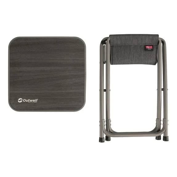 Sgabello Pieghevole Multifunzione Outwell Redwood Grigio 2 Sgabello Pieghevole Multifunzione Outwell Redwood Grigio - immagine 2