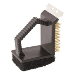 Spazzola Per Piastra Outwell 3-in-1 Grill Cleaner Nero