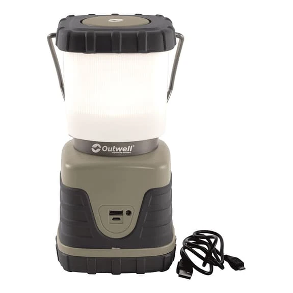 Lampada Torcia Outwell Carnelian DC 600 Lm Beige Nero 2 Lampada Torcia Outwell Carnelian DC 600 Lm Beige Nero - immagine 2