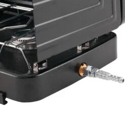 Cucina Portatile Outwell Appetizer Duo 2 Fornelli Nero -Easy Camp Italia ot 651159 006