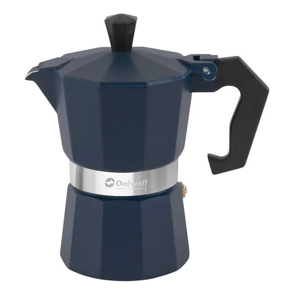 Caffettiera Outwell Brew Espresso M Blu Marino 1 Caffettiera Outwell Brew Espresso M Blu Marino