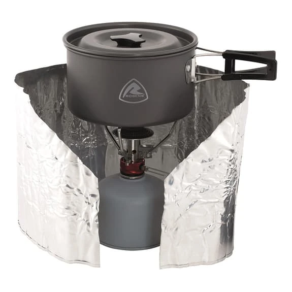 Paravento Fornelletto Robens Foil Windshield Tall Metallico 2 Paravento Fornelletto Robens Foil Windshield Tall Metallico - immagine 2