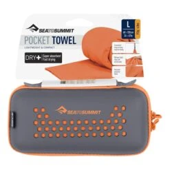 Asciugamano Sea To Summit Pocket 120x60 Cm Arancione -Easy Camp Italia sts acp071051 060614 003