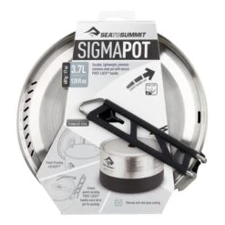 Pentola Sea To Summit Sigma Pot 3.7L Grigio Chiaro -Easy Camp Italia sts aki3009 02411807 005