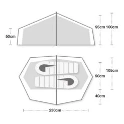 Tenda Da Campeggio Terra Nova Laser Compact 2 Verde -Easy Camp Italia tn 43lcpt2v2 005