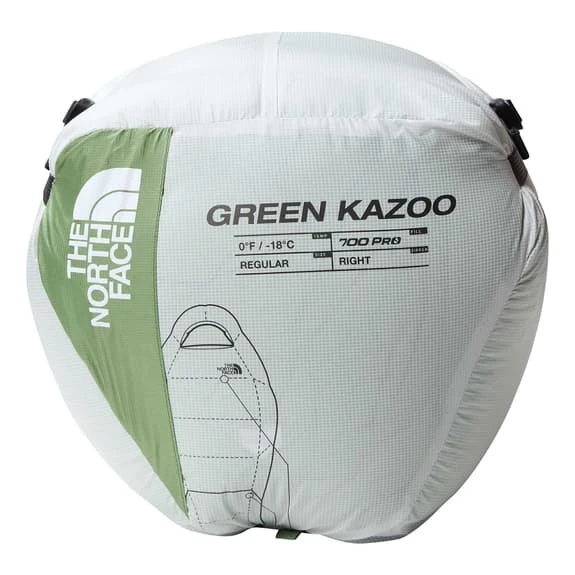 Sacco A Pelo The North Face Green Kazoo Long Verde Grigio 6 Sacco A Pelo The North Face Green Kazoo Long Verde Grigio - immagine 6