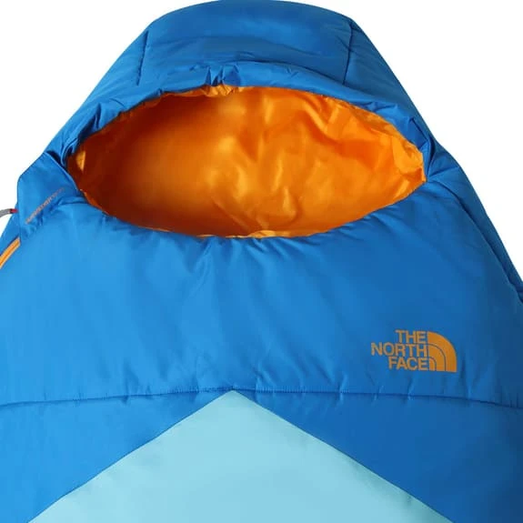 Sacco A Pelo The North Face Wasatch Pro 20 -7C Blu Arancio Bambini 2 Sacco A Pelo The North Face Wasatch Pro 20 -7C Blu Arancio Bambini - immagine 2