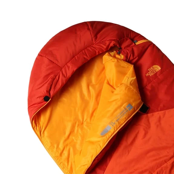 Sacco A Pelo The North Face Wasatch Pro 40 +4C Rosso Arancione 4 Sacco A Pelo The North Face Wasatch Pro 40 +4C Rosso Arancione - immagine 4
