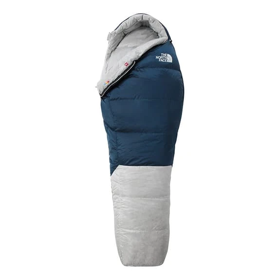 Sacco A Pelo The North Face Blue Kazoo Eco -7C Regular Blu Bianco 1 Sacco A Pelo The North Face Blue Kazoo Eco -7C Regular Blu Bianco
