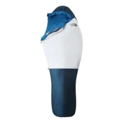 Sacco A Pelo The North Face Cat's Meow Eco -7C Long Bianco Blu